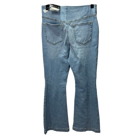 NEW Jeans INC International Concepts sz 8 Pull On Flare NEW #G814 - Picture 2 of 8